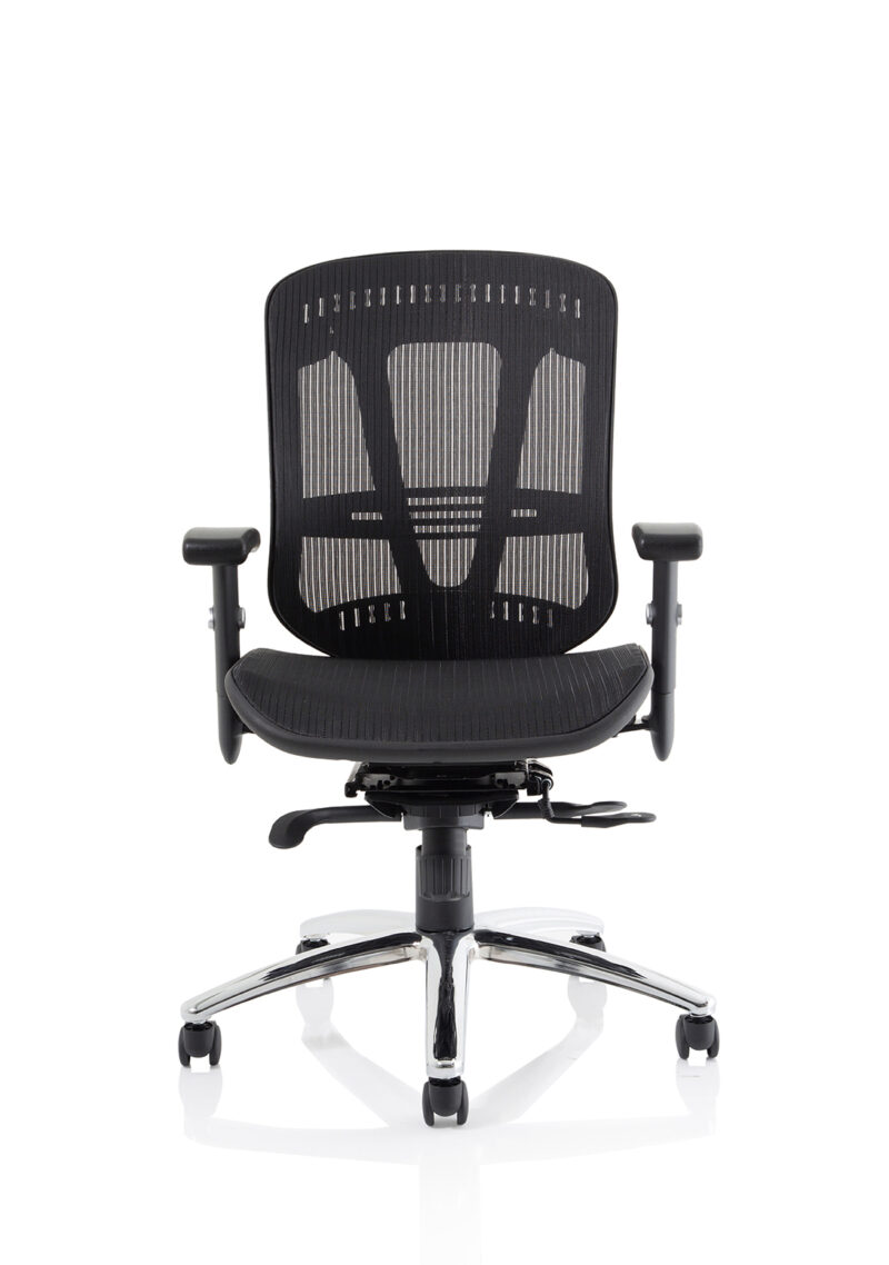 Mint II Mesh Back Task Operator Office Chair with Height Adjustable Arms - Image 10