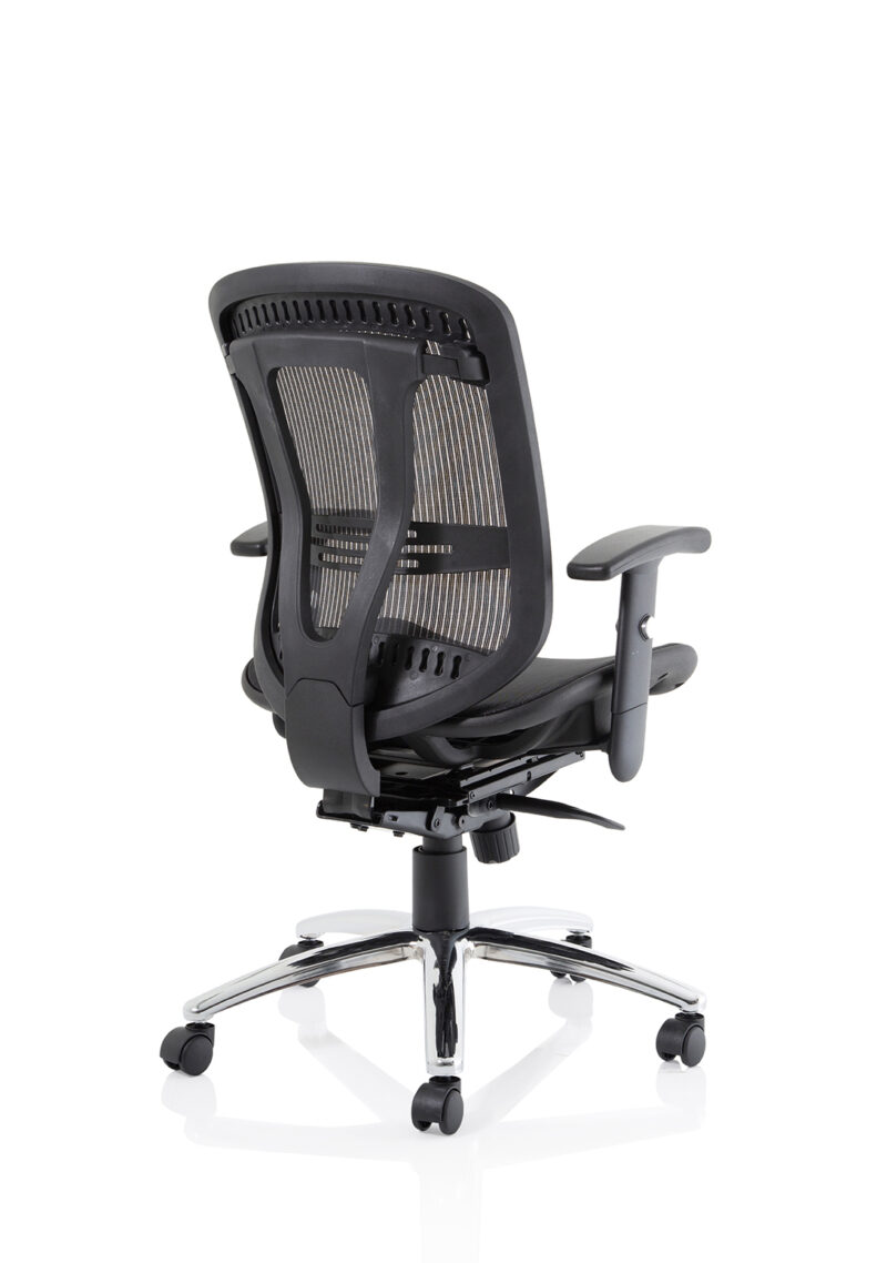 Mint II Mesh Back Task Operator Office Chair with Height Adjustable Arms - Image 15