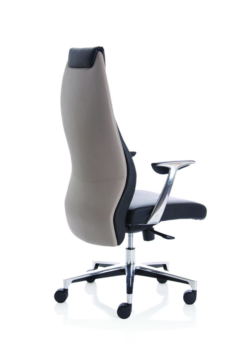 Craftsman High Back Leather Executive Office Chair - Image 3