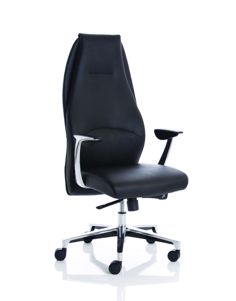 Craftsman High Back Leather Executive Office Chair - Image 7