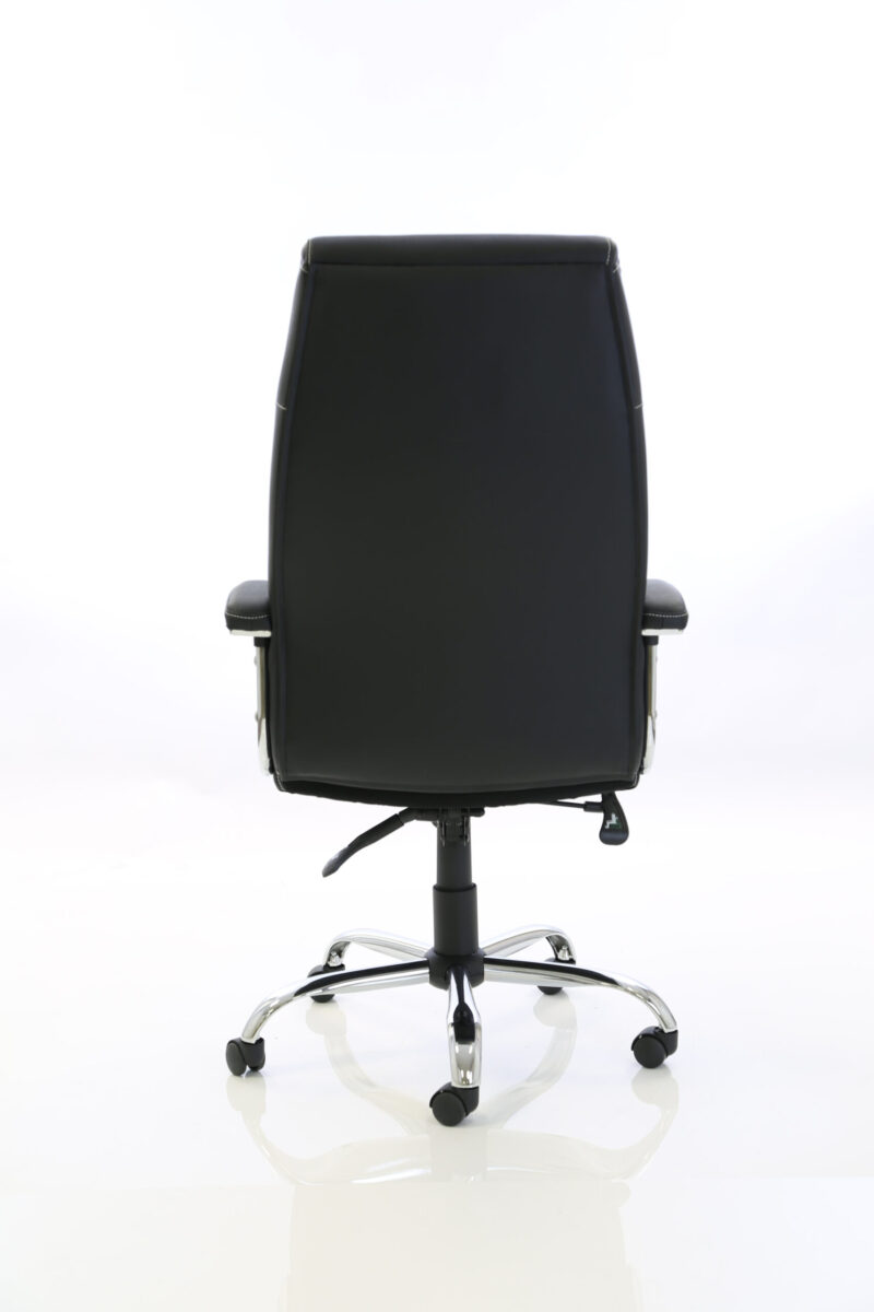 Tenor High Back Executive Leather Office Chair with Arms - Image 3