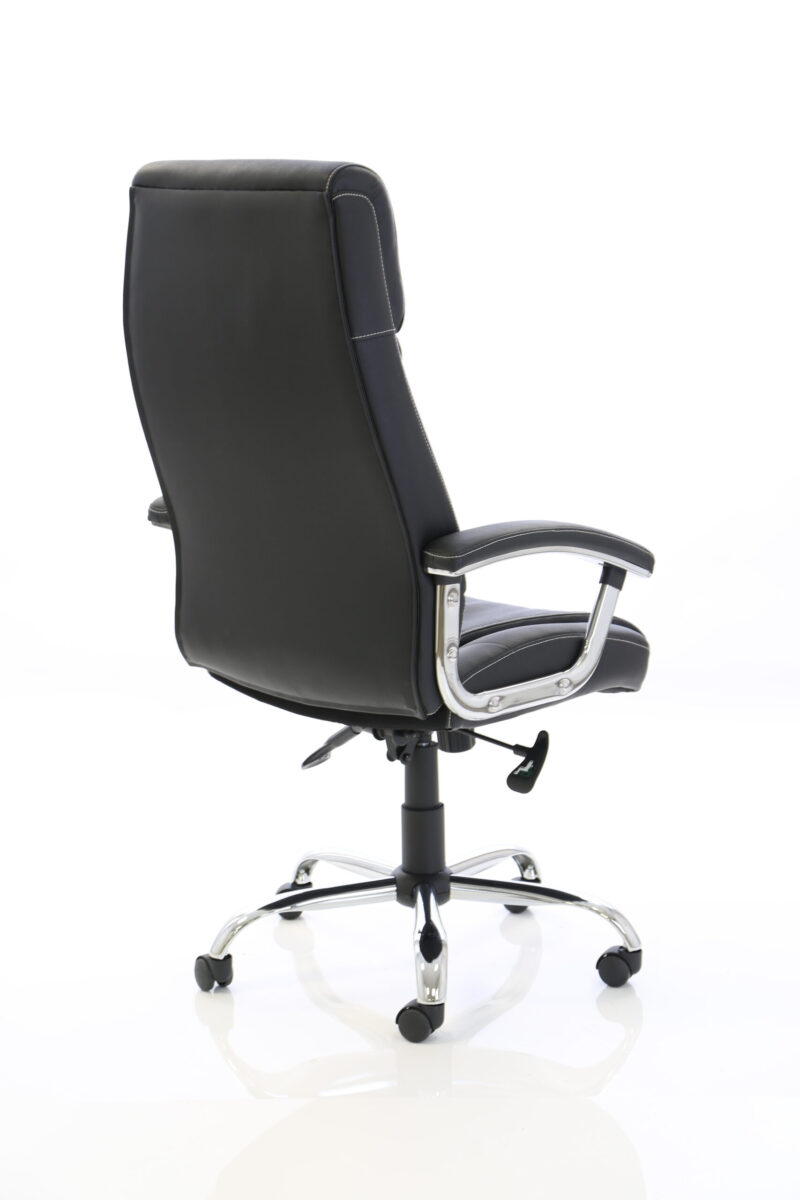 Tenor High Back Executive Leather Office Chair with Arms - Image 4