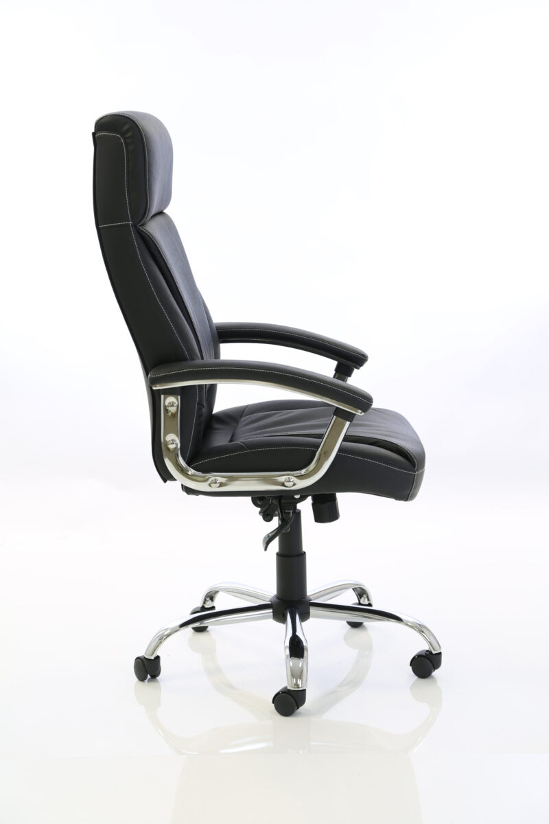 Tenor High Back Executive Leather Office Chair with Arms - Image 5