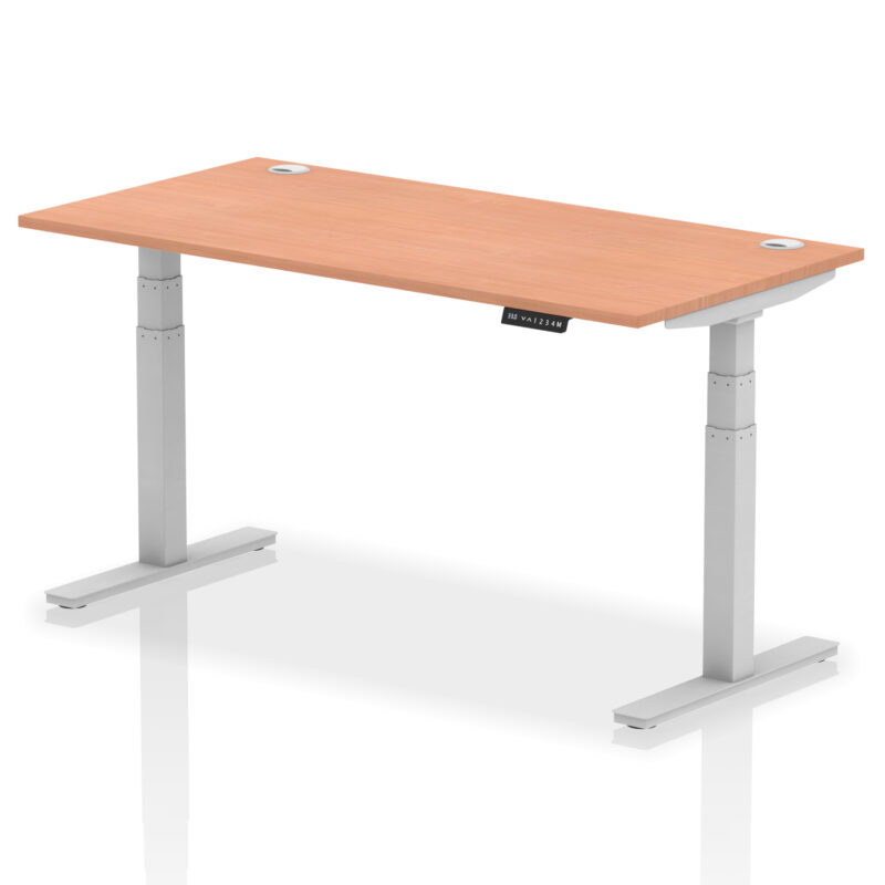 Brisk Height Adjustable Desk With Cable Ports - Image 75