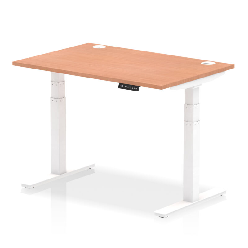 Brisk Height Adjustable Desk With Cable Ports - Image 5