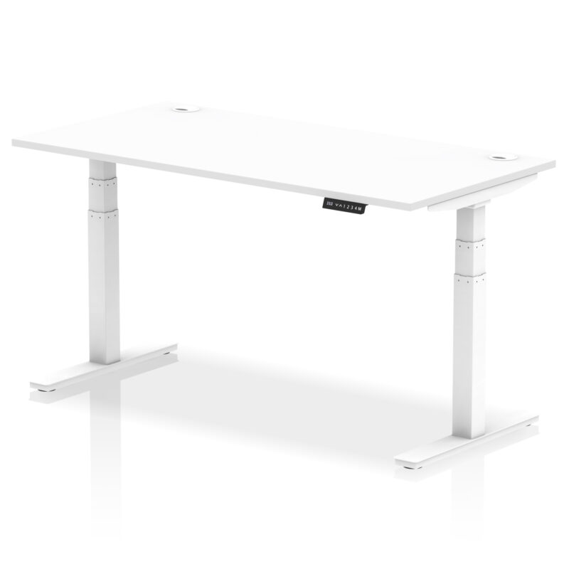 Brisk Height Adjustable Desk With Cable Ports - Image 107