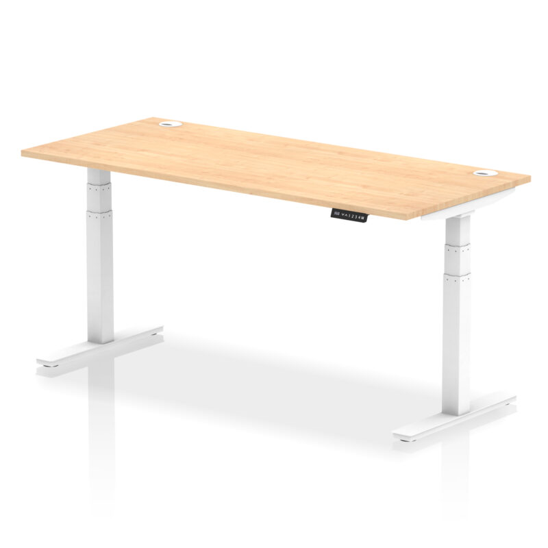 Brisk Height Adjustable Desk With Cable Ports - Image 125