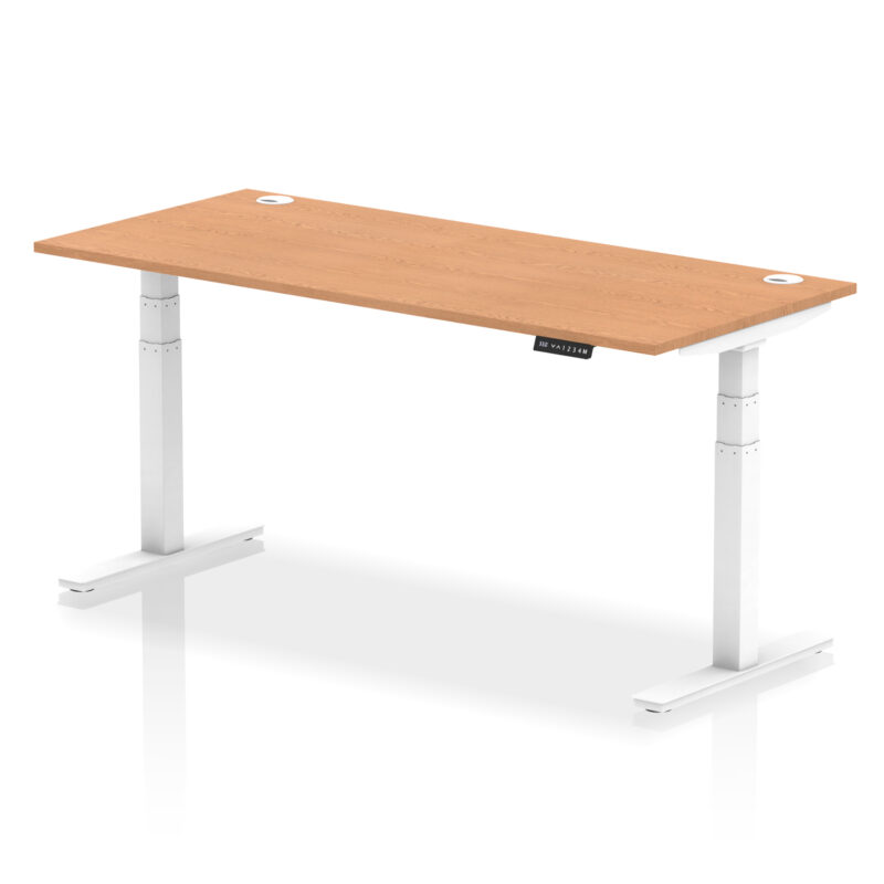Brisk Height Adjustable Desk With Cable Ports - Image 131