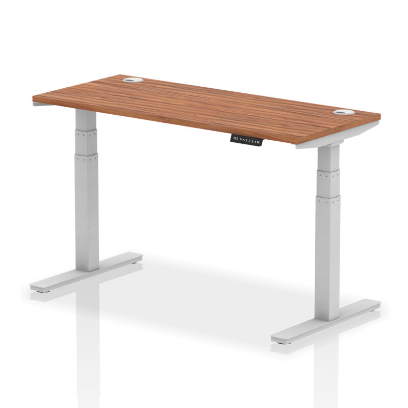 Brisk Height Adjustable Slimline Desk With Cable Ports - Image 63