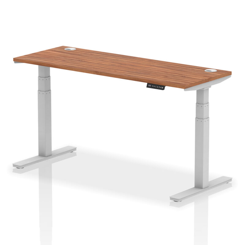 Brisk Height Adjustable Slimline Desk With Cable Ports - Image 99