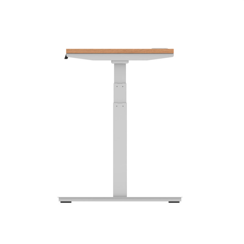 Brisk Height Adjustable Slimline Desk With Cable Ports - Image 22