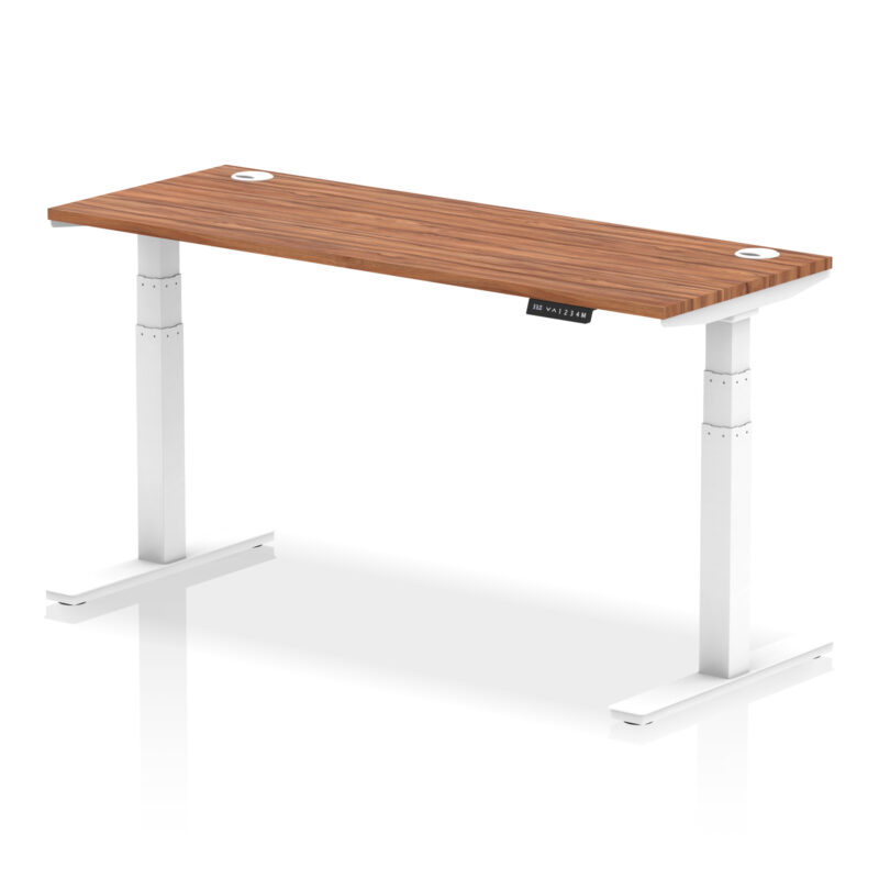 Brisk Height Adjustable Slimline Desk With Cable Ports - Image 101