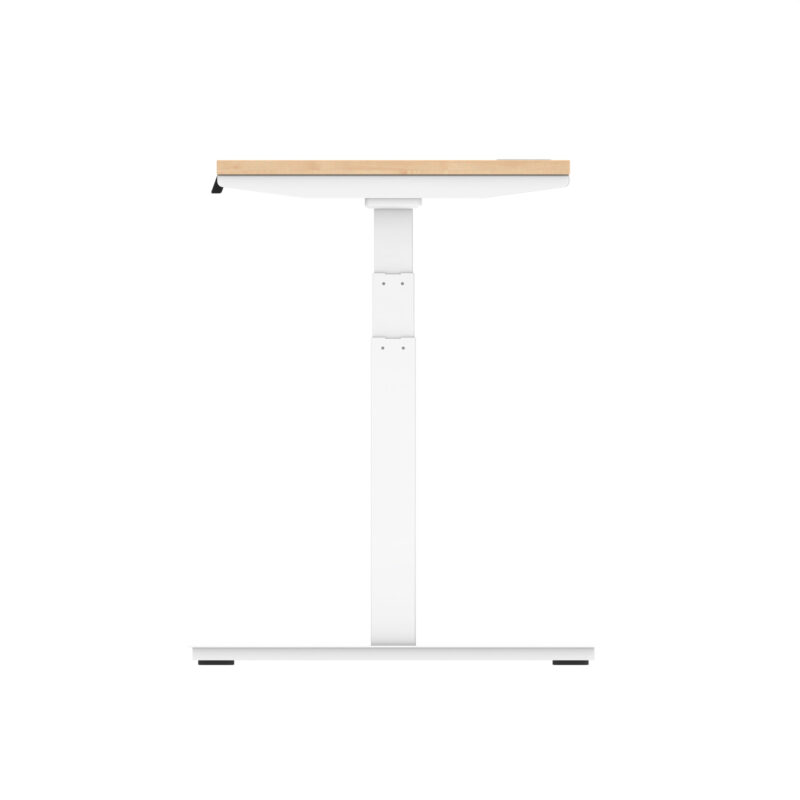 Brisk Height Adjustable Slimline Desk With Cable Ports - Image 54