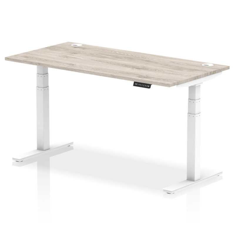 Brisk Height Adjustable Desk With Cable Ports - Image 83