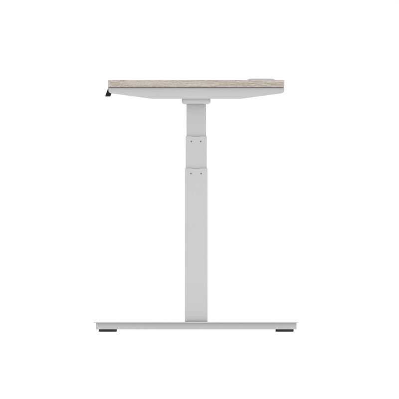 Brisk Height Adjustable Slimline Desk With Cable Ports - Image 46
