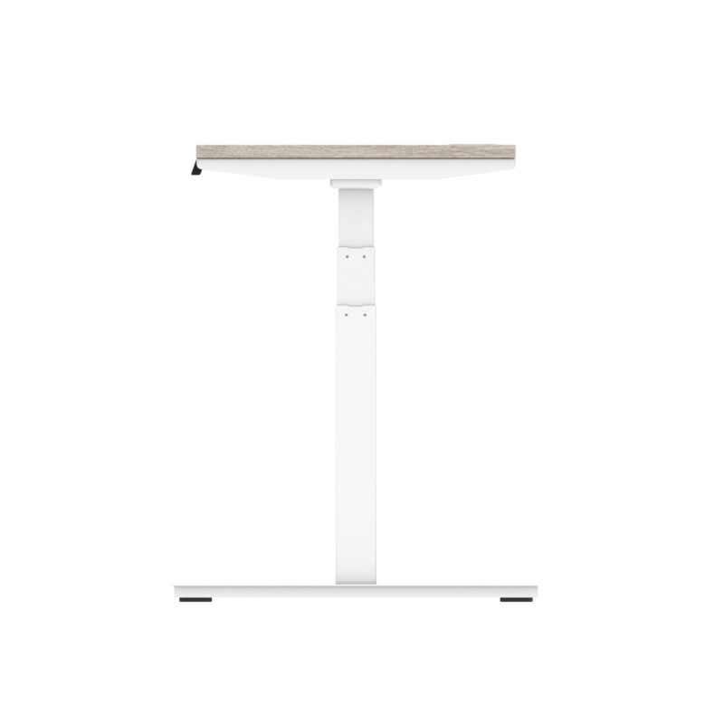Brisk Height Adjustable Slimline Desk With Cable Ports - Image 120