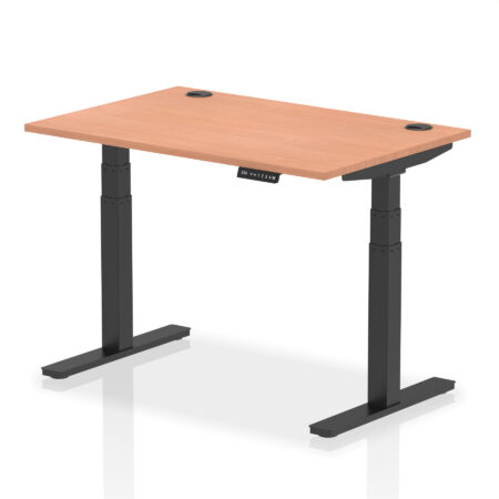 Brisk Height Adjustable Desk With Cable Ports