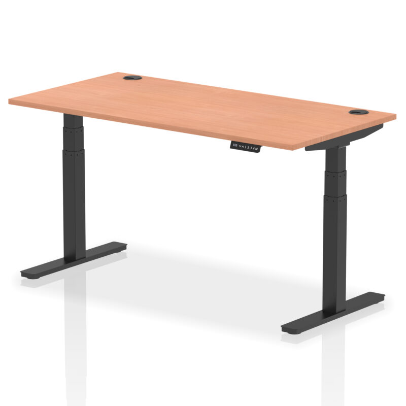 Brisk Height Adjustable Desk With Cable Ports - Image 73