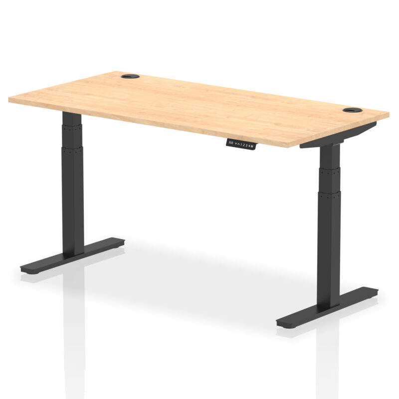 Brisk Height Adjustable Desk With Cable Ports - Image 85