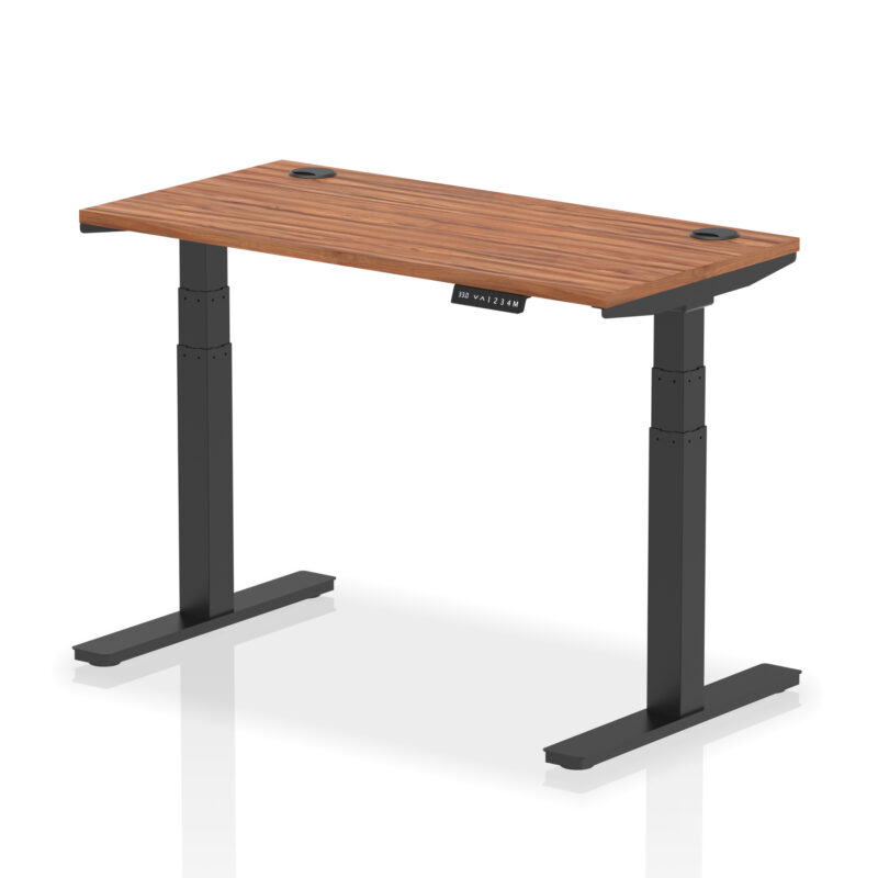 Brisk Height Adjustable Slimline Desk With Cable Ports - Image 25