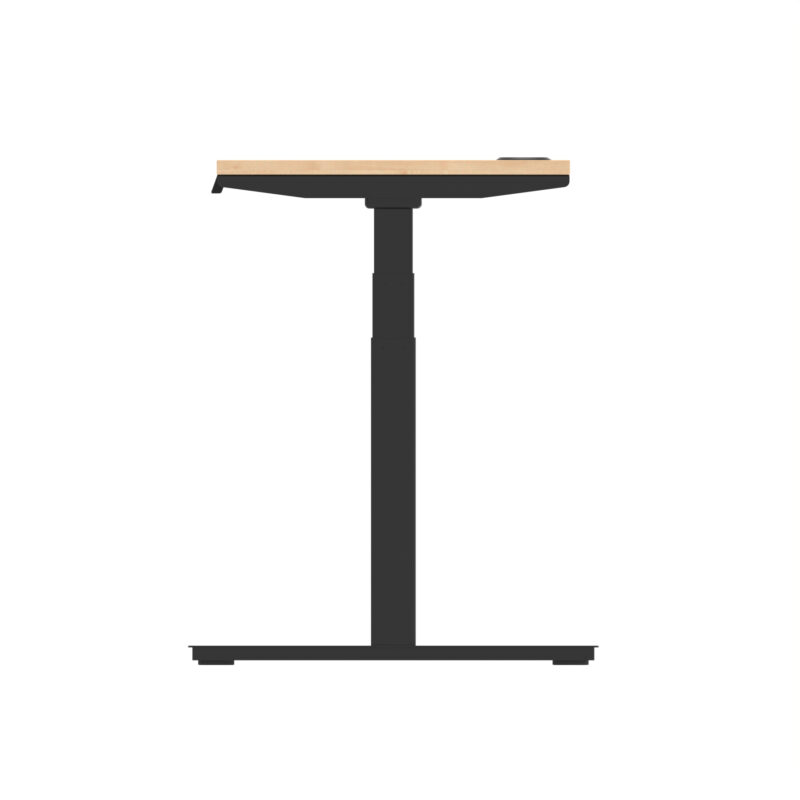 Brisk Height Adjustable Slimline Desk With Cable Ports - Image 50