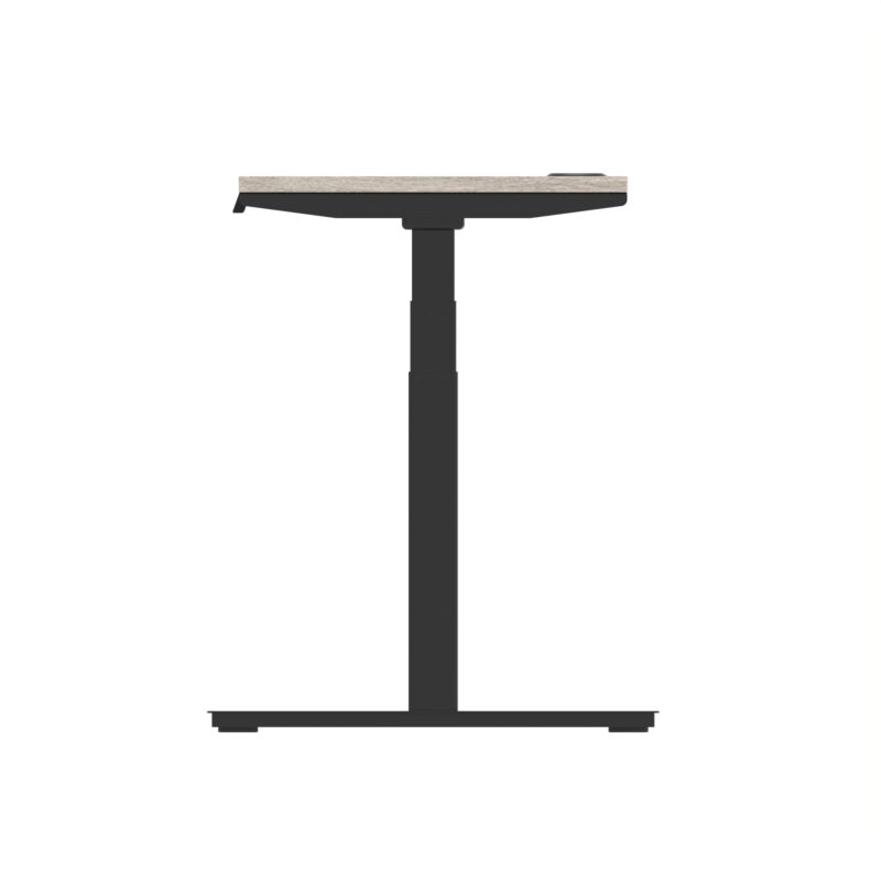 Brisk Height Adjustable Slimline Desk With Cable Ports - Image 116