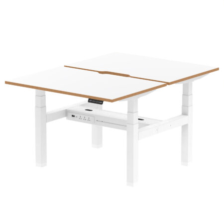 Oslo Brisk Back-to-Back Height Adjustable Bench Desk