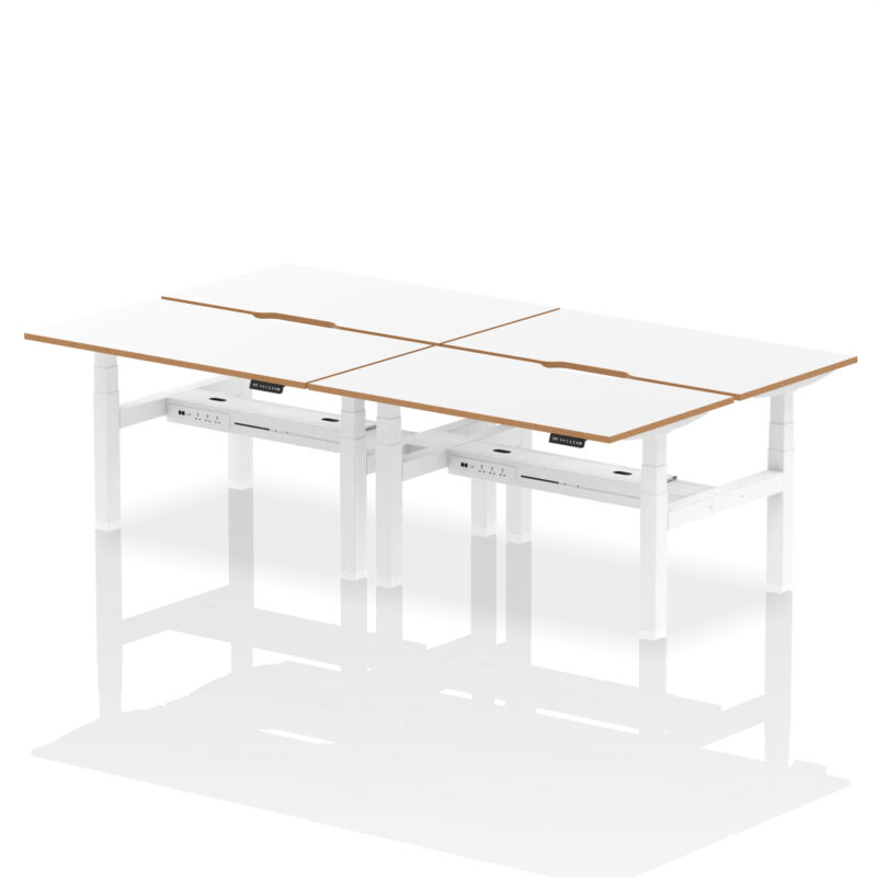 Oslo Brisk Back-to-Back Height Adjustable Bench Desk - Image 8