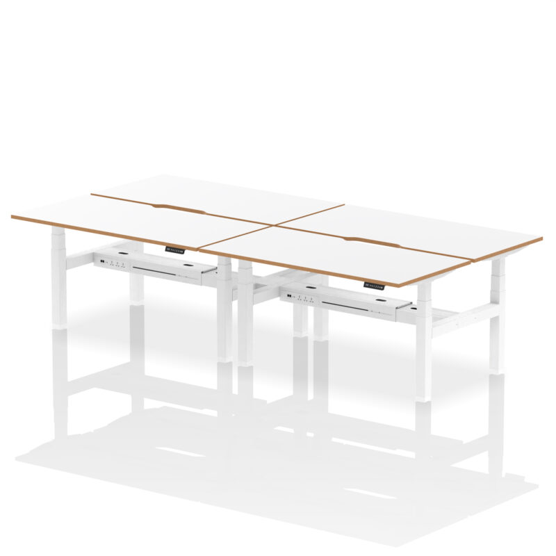 Oslo Brisk Back-to-Back Height Adjustable Bench Desk - Image 14