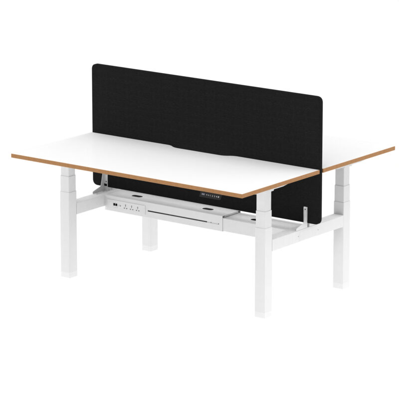 Oslo Brisk Back-to-Back Height Adjustable Bench Desk - Image 16