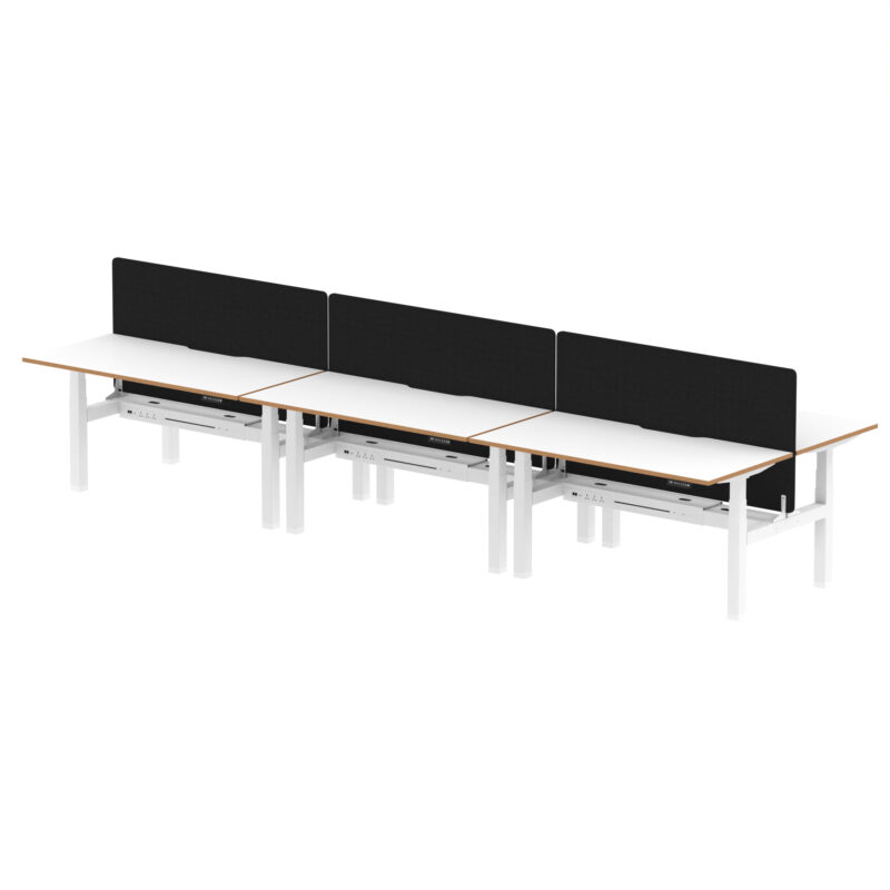 Oslo Brisk Back-to-Back Height Adjustable Bench Desk - Image 18
