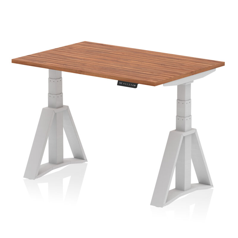 Brisk Height Adjustable Desk without Cable Ports With Piste Foot - Image 5