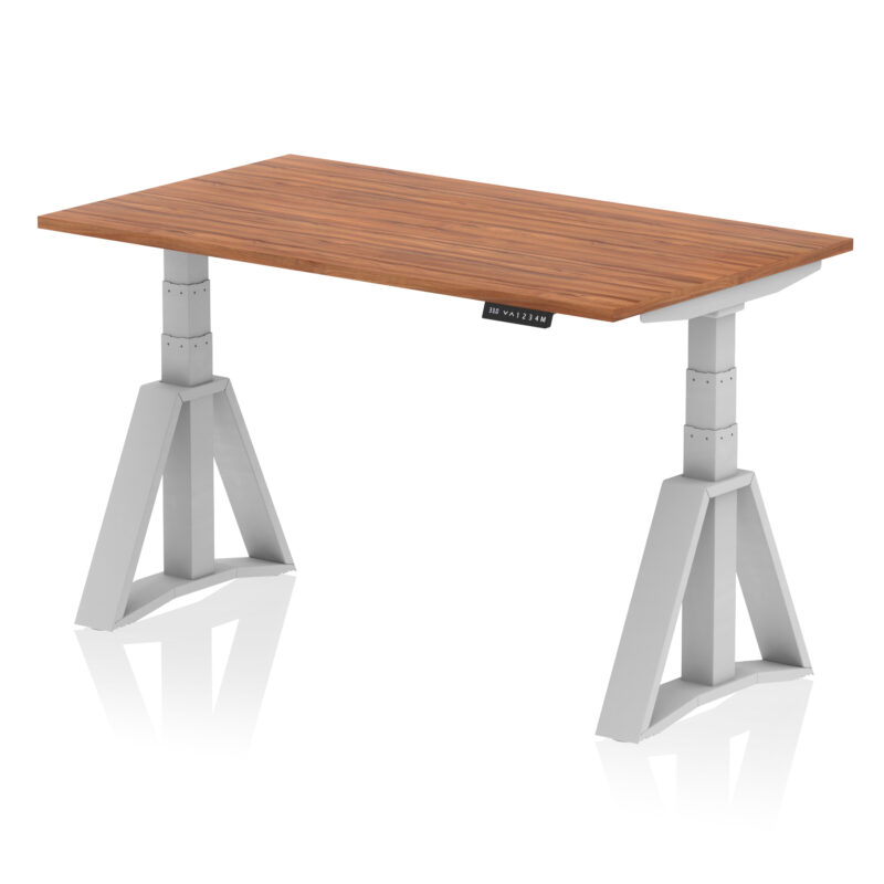 Brisk Height Adjustable Desk without Cable Ports With Piste Foot - Image 6