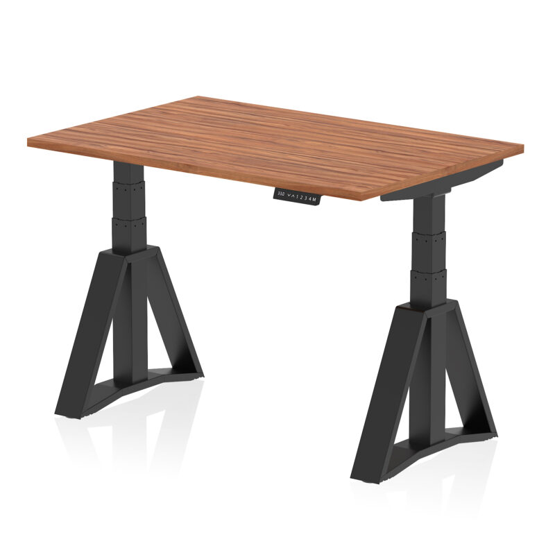 Brisk Height Adjustable Desk without Cable Ports With Piste Foot - Image 53