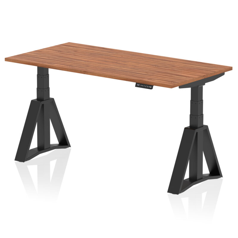 Brisk Height Adjustable Desk without Cable Ports With Piste Foot - Image 55