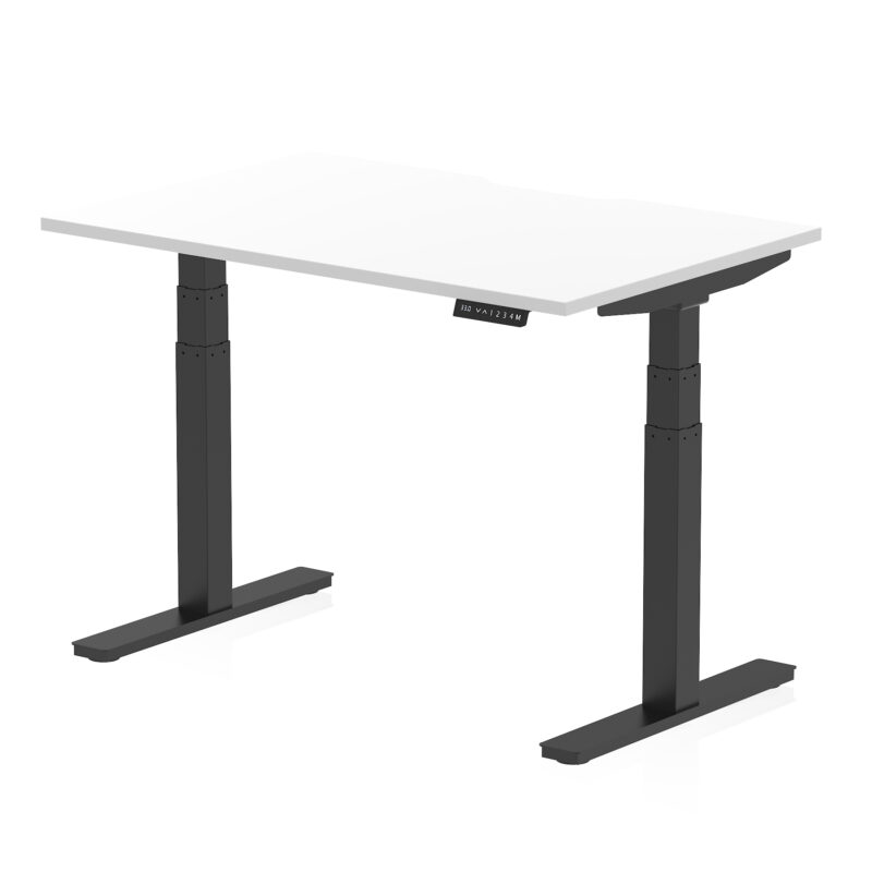Brisk Scalloped Edge Height Adjustable Office Desk - Image 16