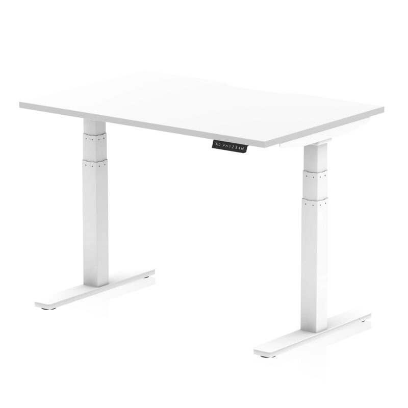 Brisk Scalloped Edge Height Adjustable Office Desk - Image 18