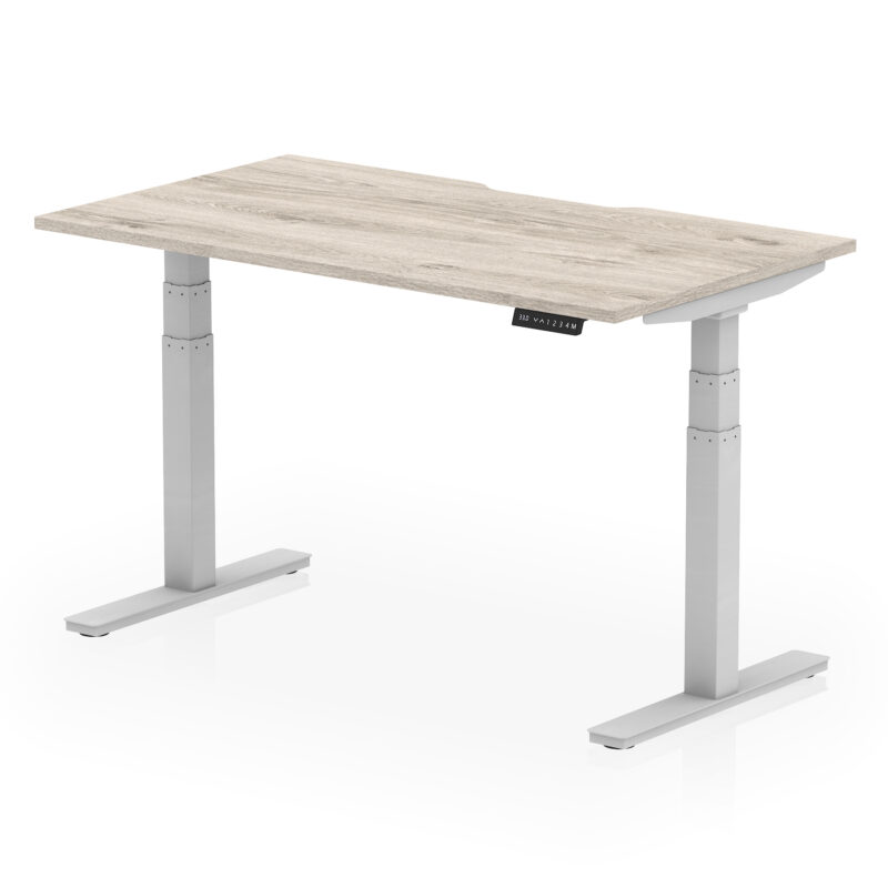 Brisk Scalloped Edge Height Adjustable Office Desk - Image 23