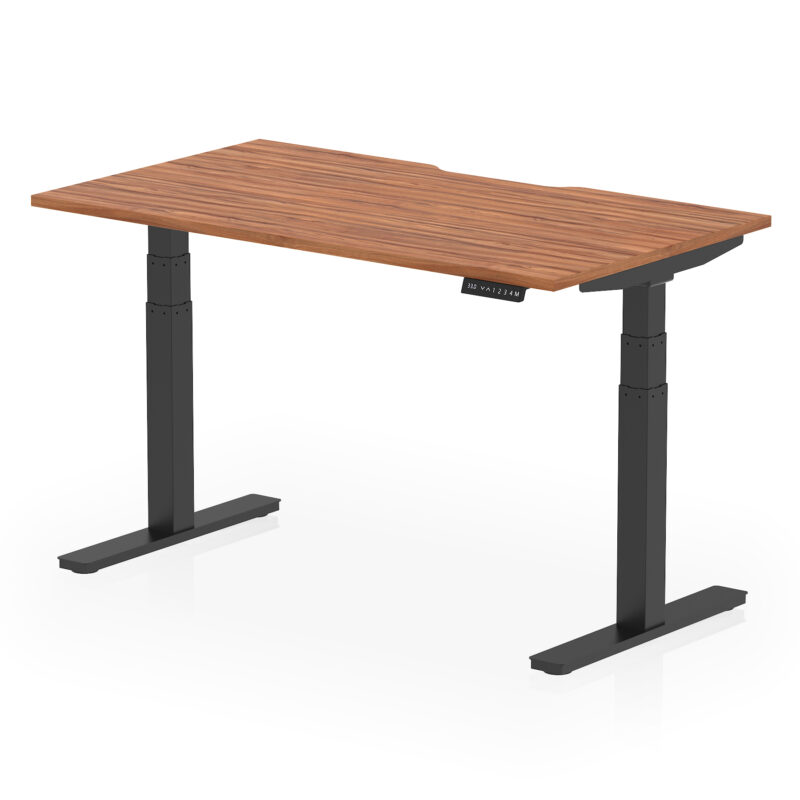 Brisk Scalloped Edge Height Adjustable Office Desk - Image 31