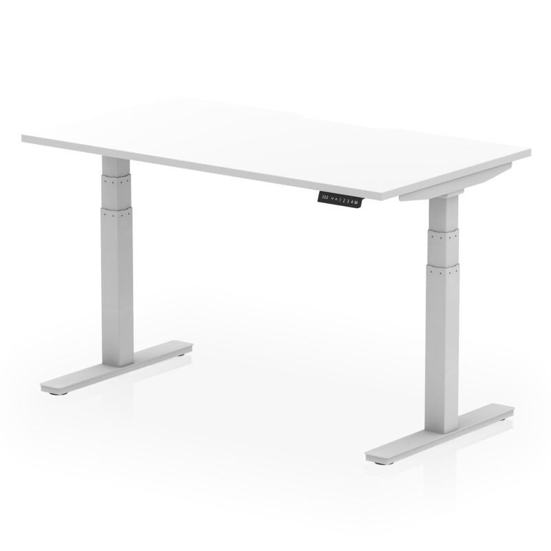 Brisk Scalloped Edge Height Adjustable Office Desk - Image 35