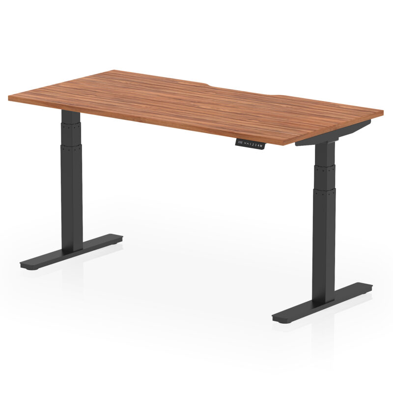 Brisk Scalloped Edge Height Adjustable Office Desk - Image 49