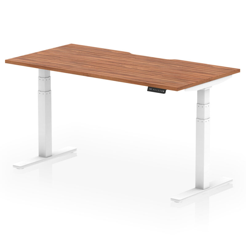 Brisk Scalloped Edge Height Adjustable Office Desk - Image 51