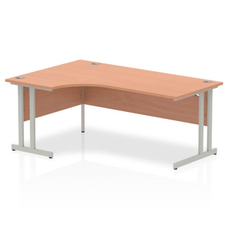 Pace 1800mm Left Crescent Desk Cantilever Leg
