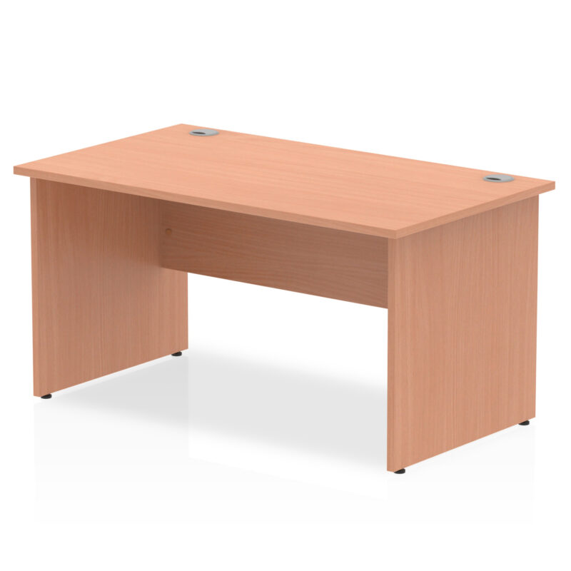 Pace 1400mm Straight Desk Panel End Leg