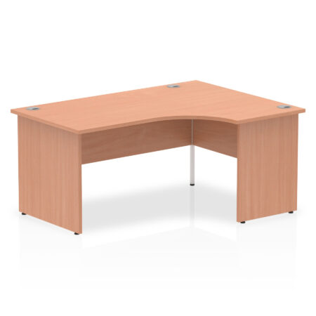Pace 1600mm Right Crescent Desk Panel End Leg