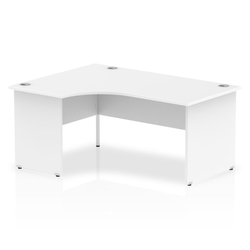 Pace 1600mm Left Crescent Desk Panel End Leg - Image 11