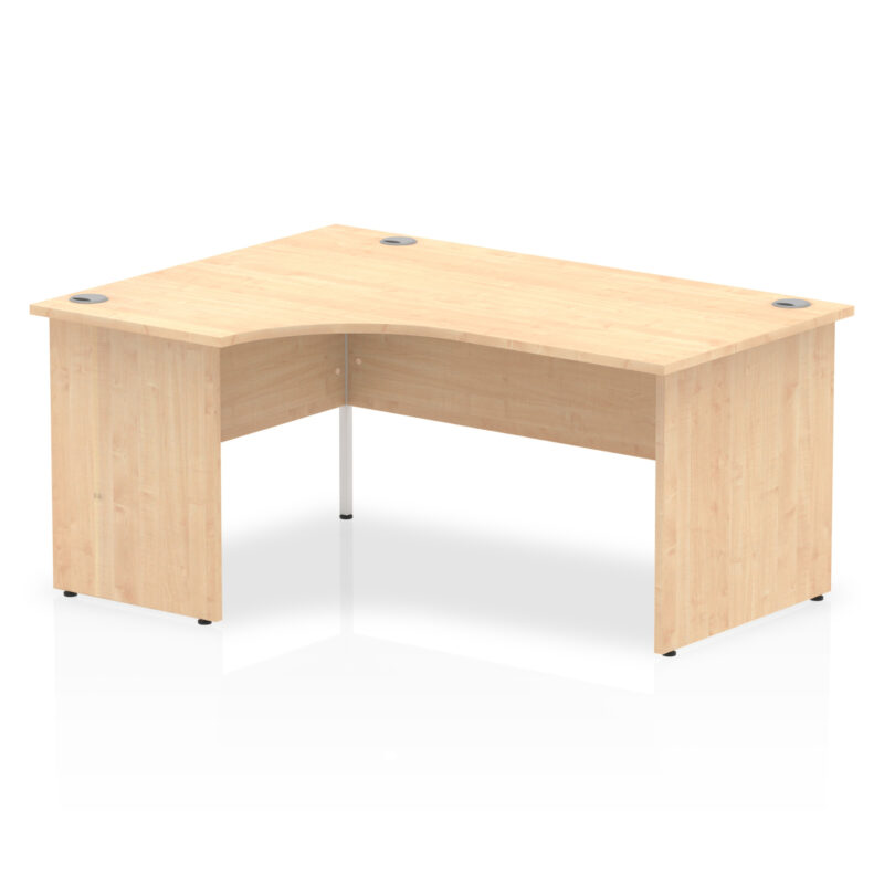 Pace 1600mm Left Crescent Desk Panel End Leg - Image 5