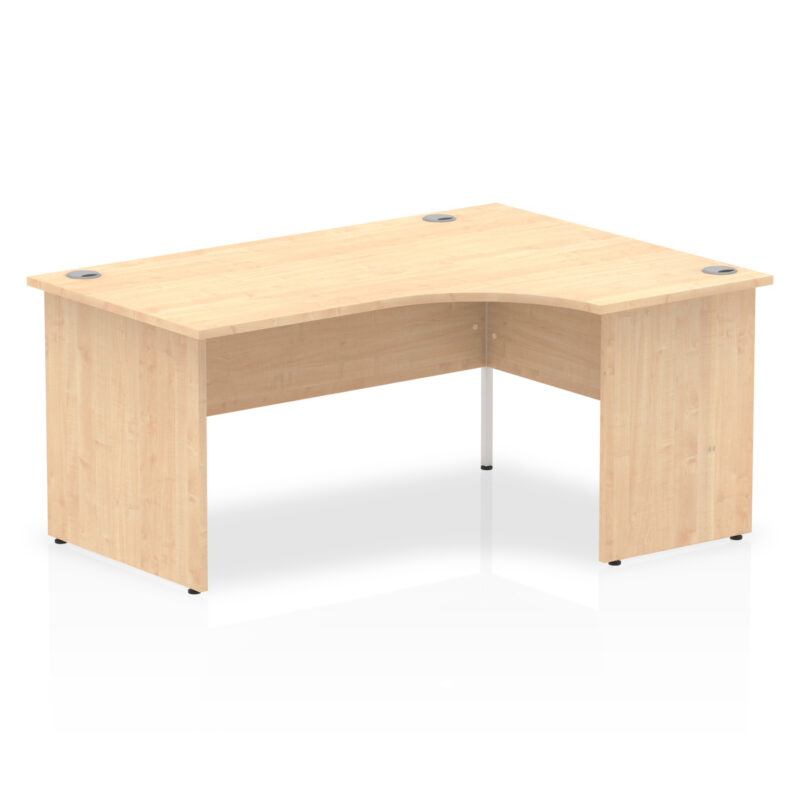 Pace 1600mm Right Crescent Desk Panel End Leg - Image 5