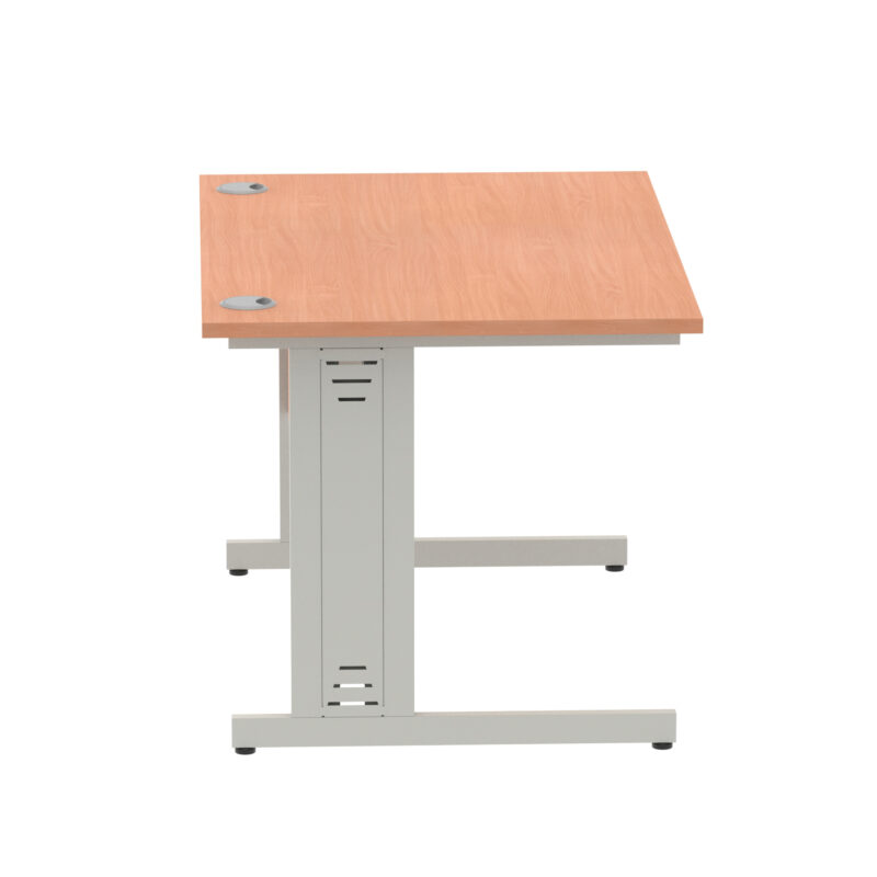 Pace 1200mm Straight Desk Cable Managed Leg - Image 4