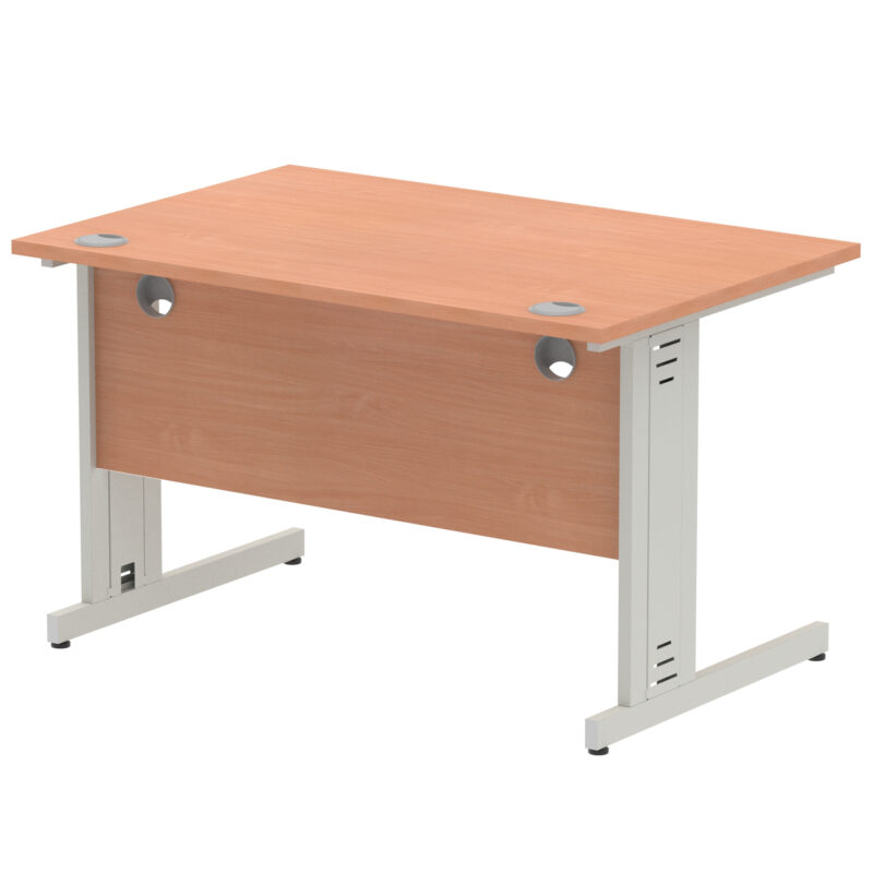 Pace 1200mm Straight Desk Cable Managed Leg - Image 5